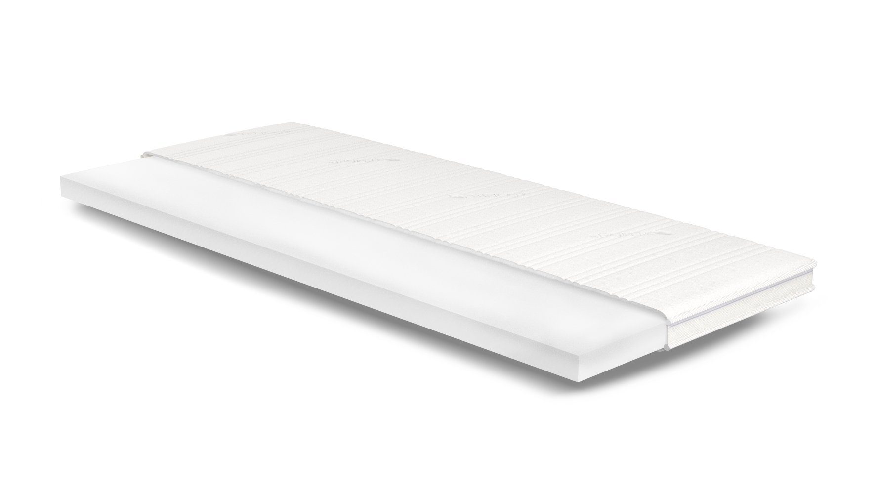 Topper MAKA 445, Meisterschlaf, 7 cm hoch, Kaltschaum, Topper, Boxspringmatratzen und Boxspringbett geeignet, 90x200 cm