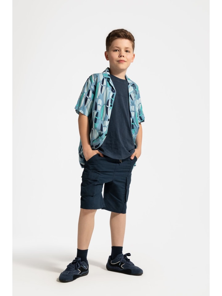 Coccodrillo Kurzarmhemd in blau günstig kaufen