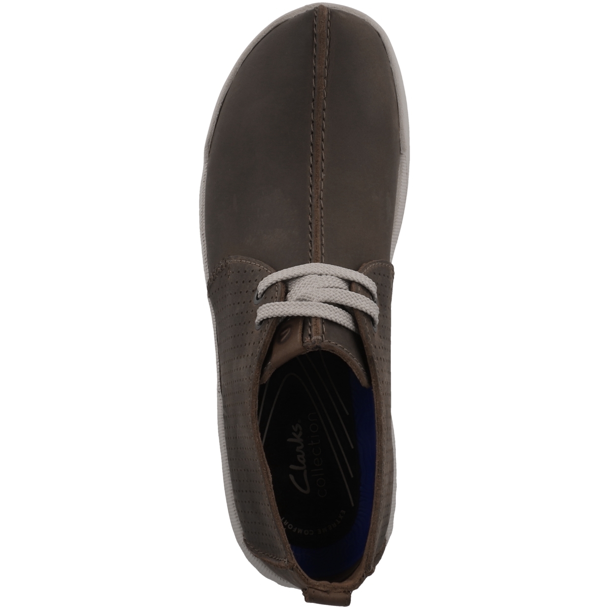 Clarks Driftway Seam Schnürschuhe braun