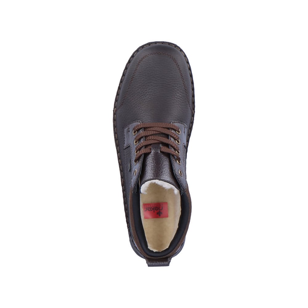 Rieker Herren Schnürstiefel espressobraun