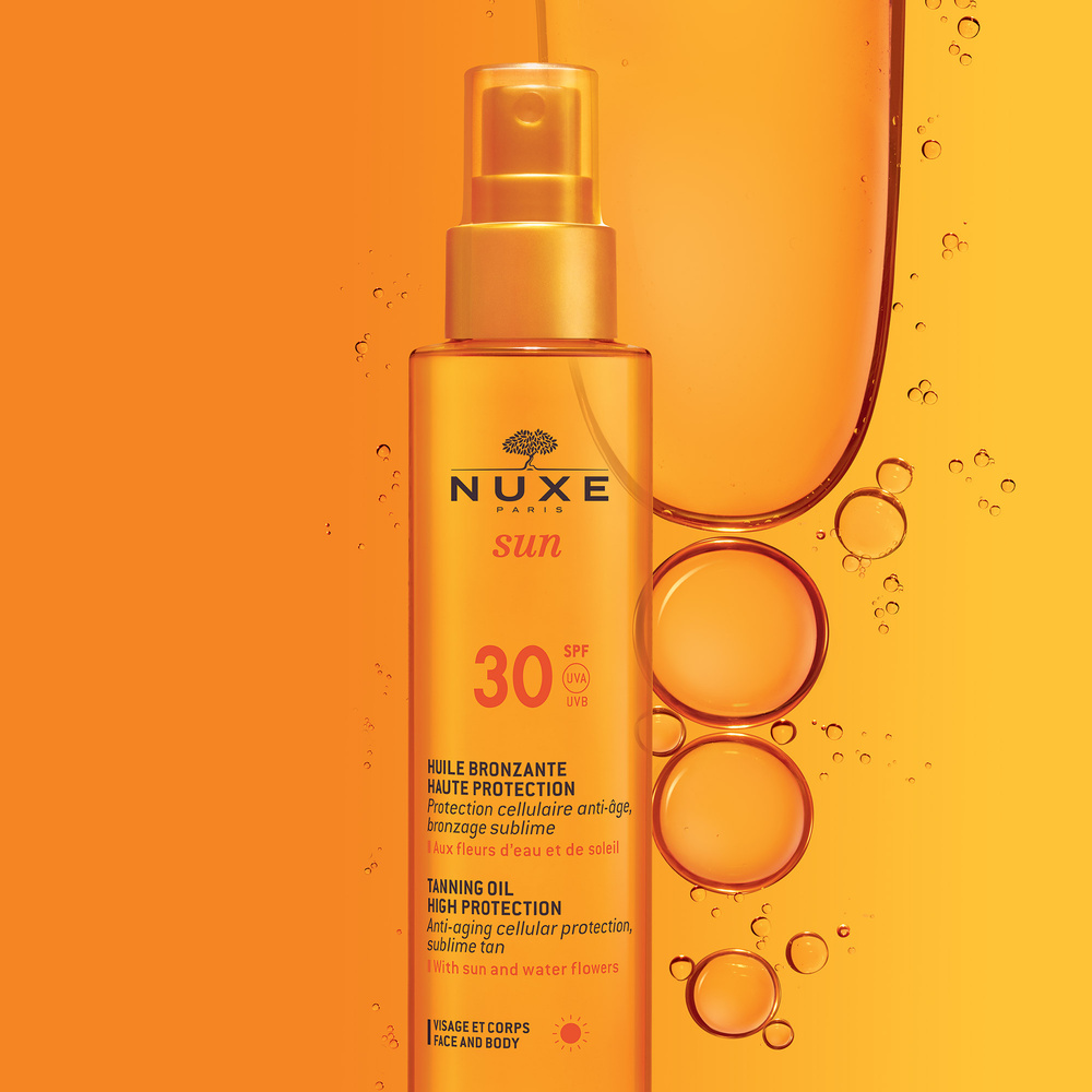 Nuxe Huile Bronzante Haute Protection SPF30 Nuxe Sun
