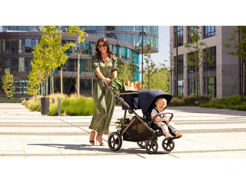 Poussette GAZELLE S châssis Bronze siège Soho Grey 2020