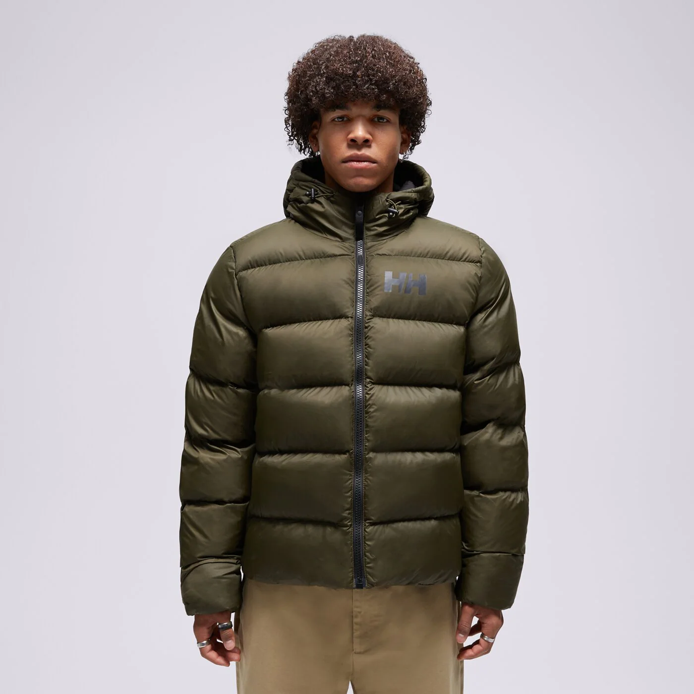 HELLY HANSEN JACKE WINTER ACTIVE PUFFY Grün