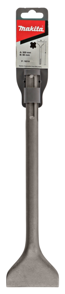 Makita Accessories P-16318 Επίπεδη σμίλη SDS-Max 300 x 80 mm