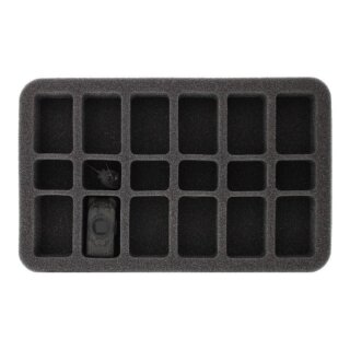 Feldherr 35 mm Half-Size mit angekl. Boden FOW 12 Medium & 6 Small Bases