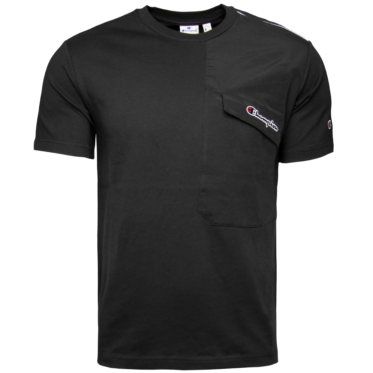 Champion Crewneck T-Shirt schwarz