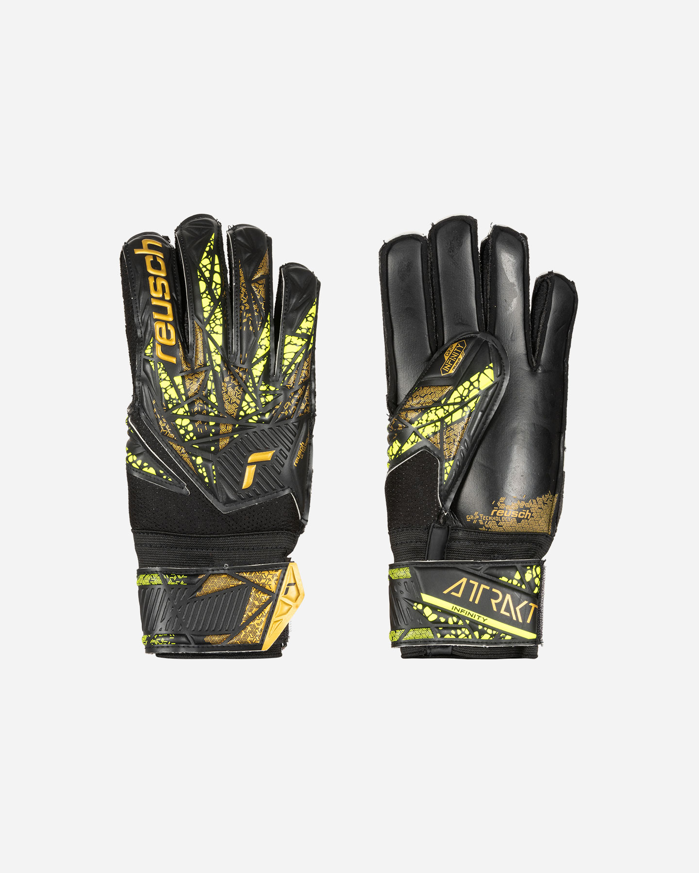 Guanti Portiere Reusch Attrakt Infinity Finger Support M 5470710-7739