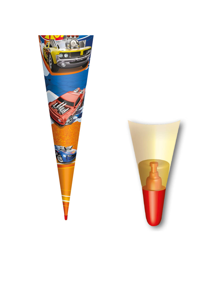 ROTH Schultüte groß Hot Wheels 70 cm in Orange günstig kaufen onesize