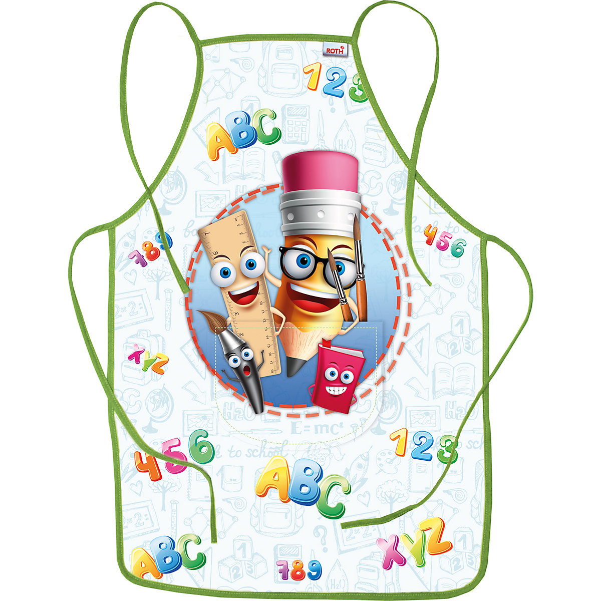 Malschürze/Kinderschürze Schulfreunde