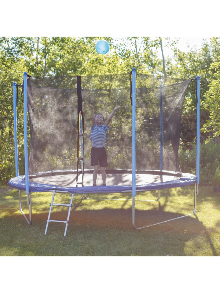 relaxdays Trampolin Leiter in Silber - 76 cm günstig kaufen onesize
