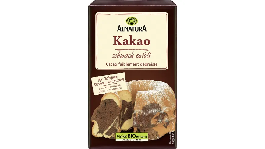 Alnatura Bio Kakao, schwach entölt 125 g