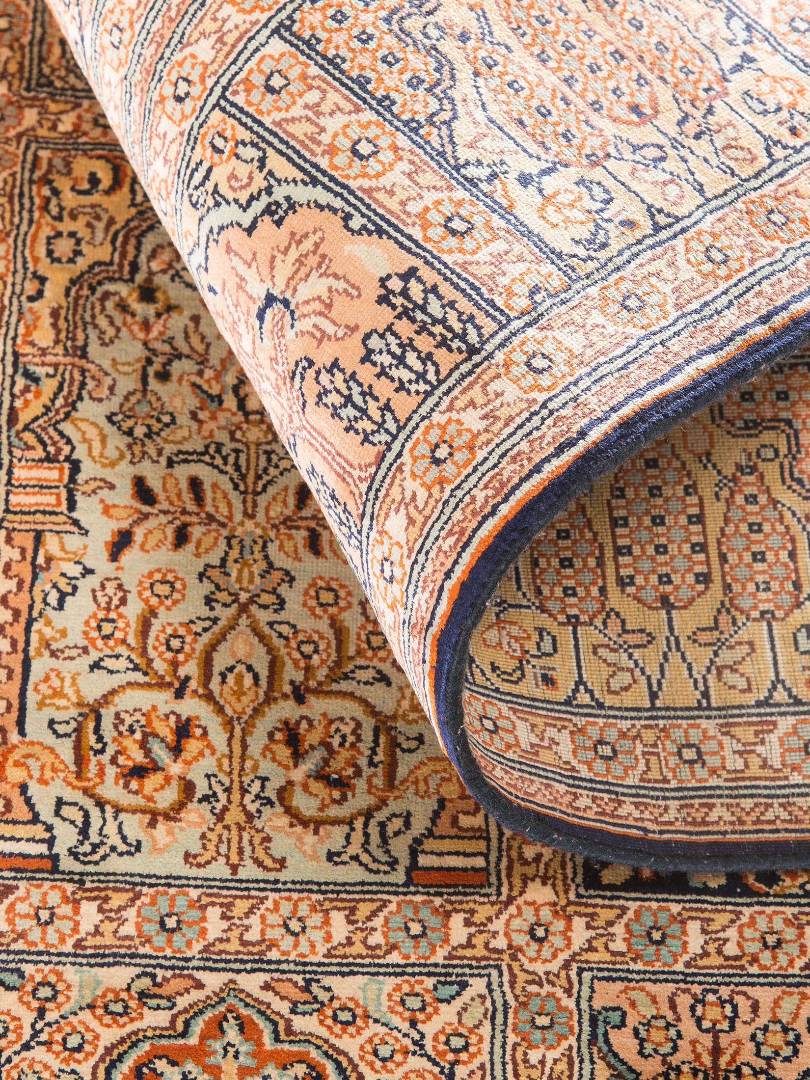 Kaschmir Seide 16/16 ca. 168 x 249 cm, Unikat / Einzelstück