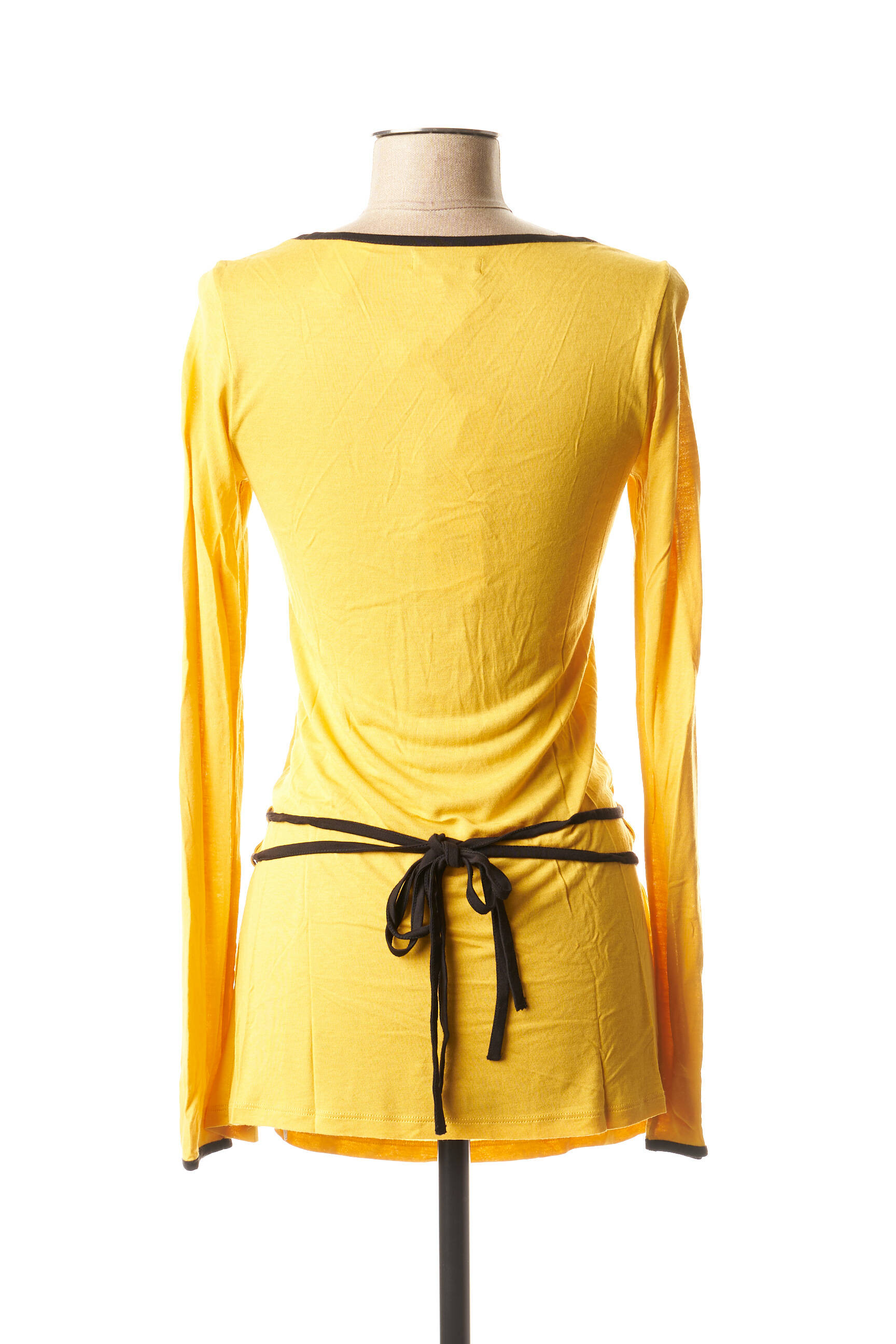 Killah Tuniquemanchelongue Femme couleur jaune