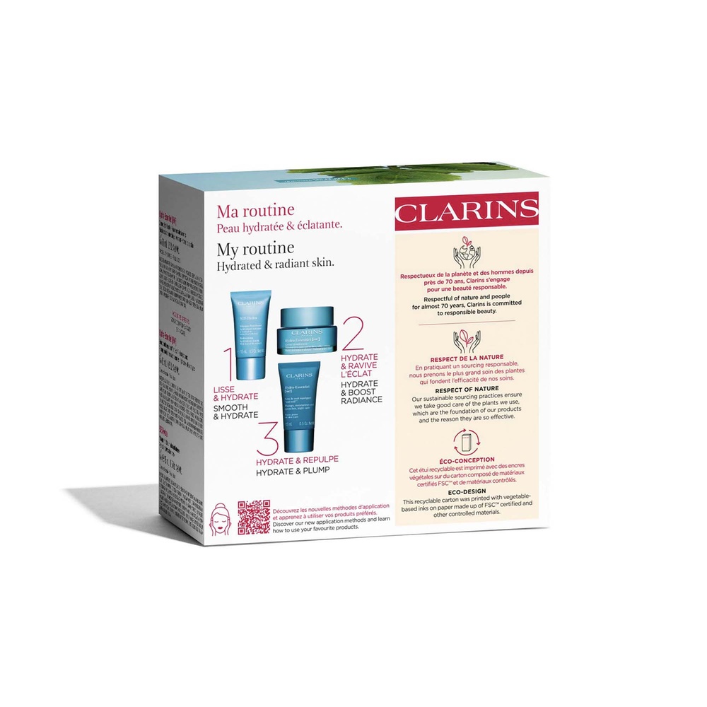 Clarins Coffret Mes Essentiels Hydratation Soin hydratation visage