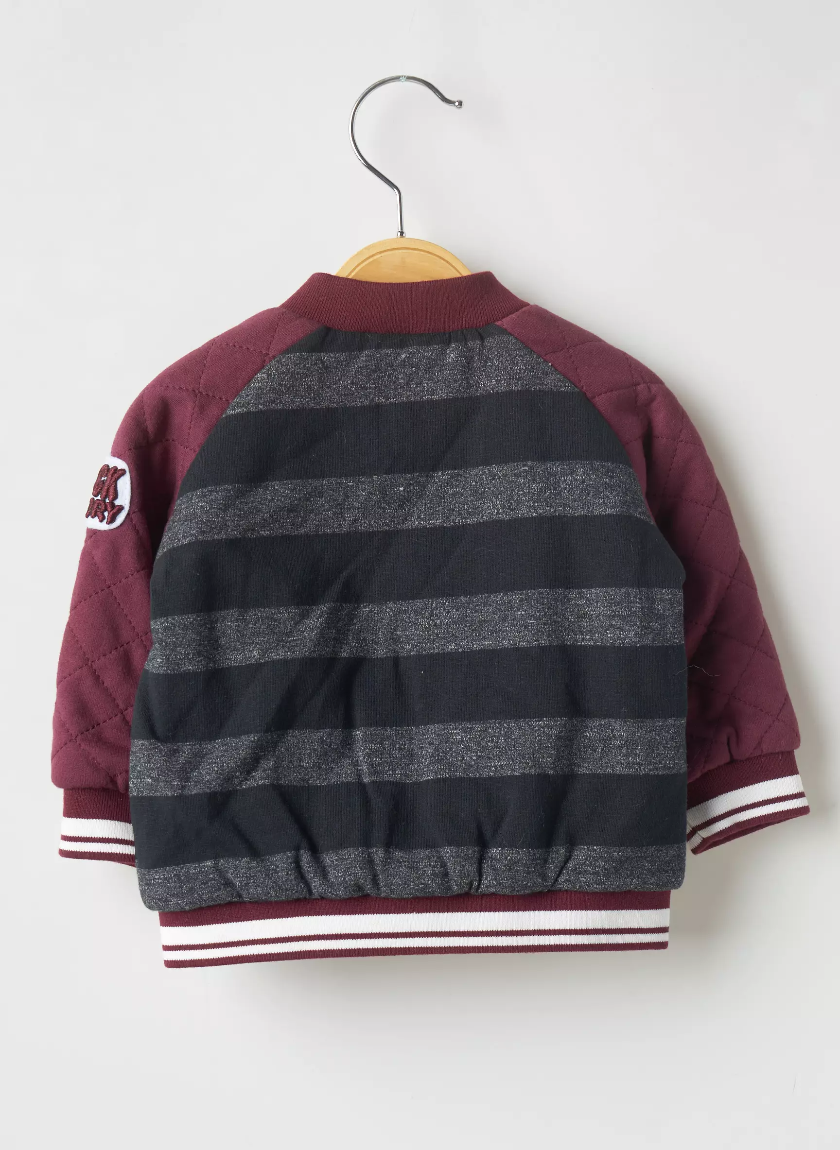3 Pommes Vestecasual Garcon couleur rouge
