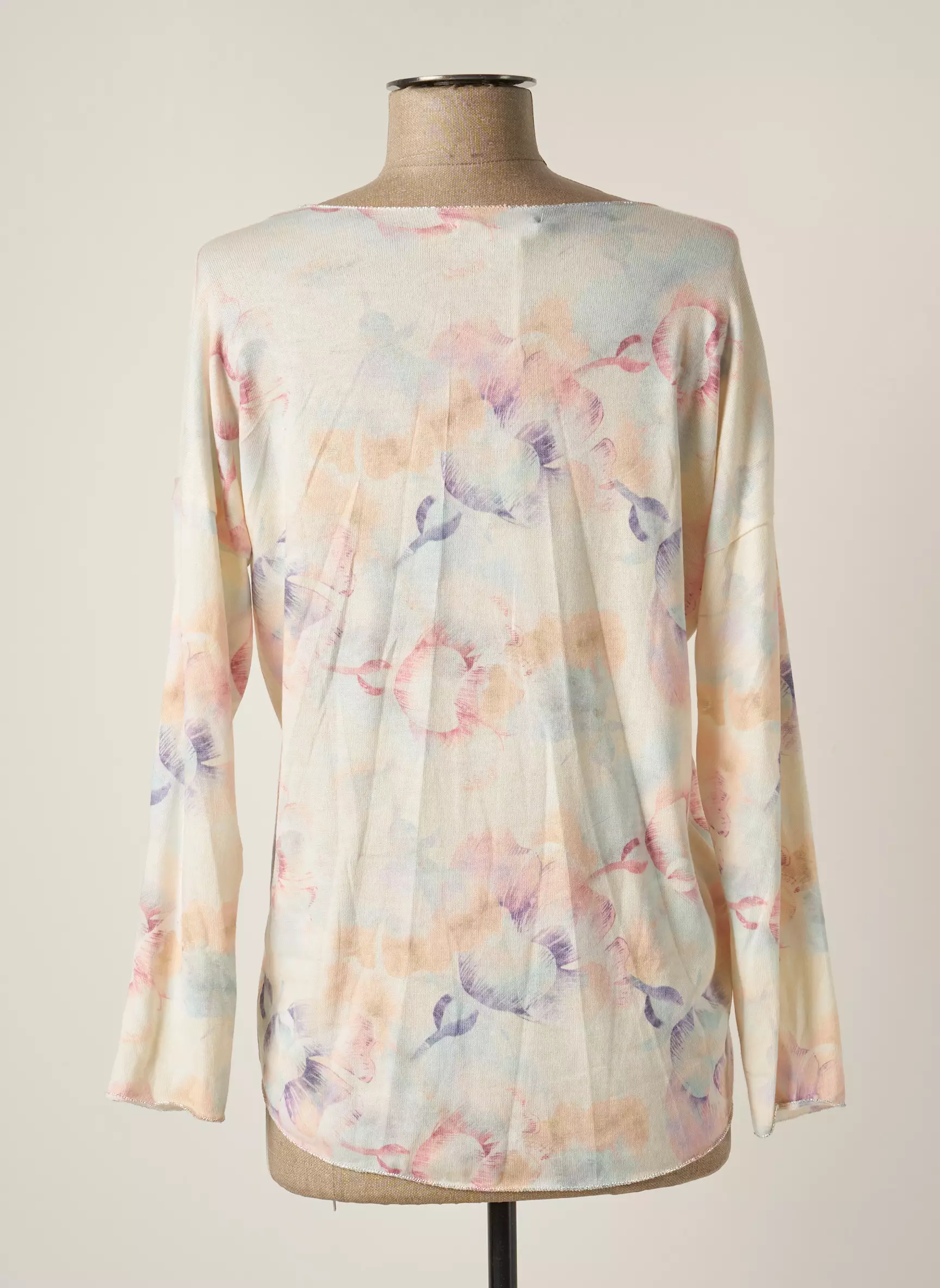 Made In Italy Pulls Femme couleur beige