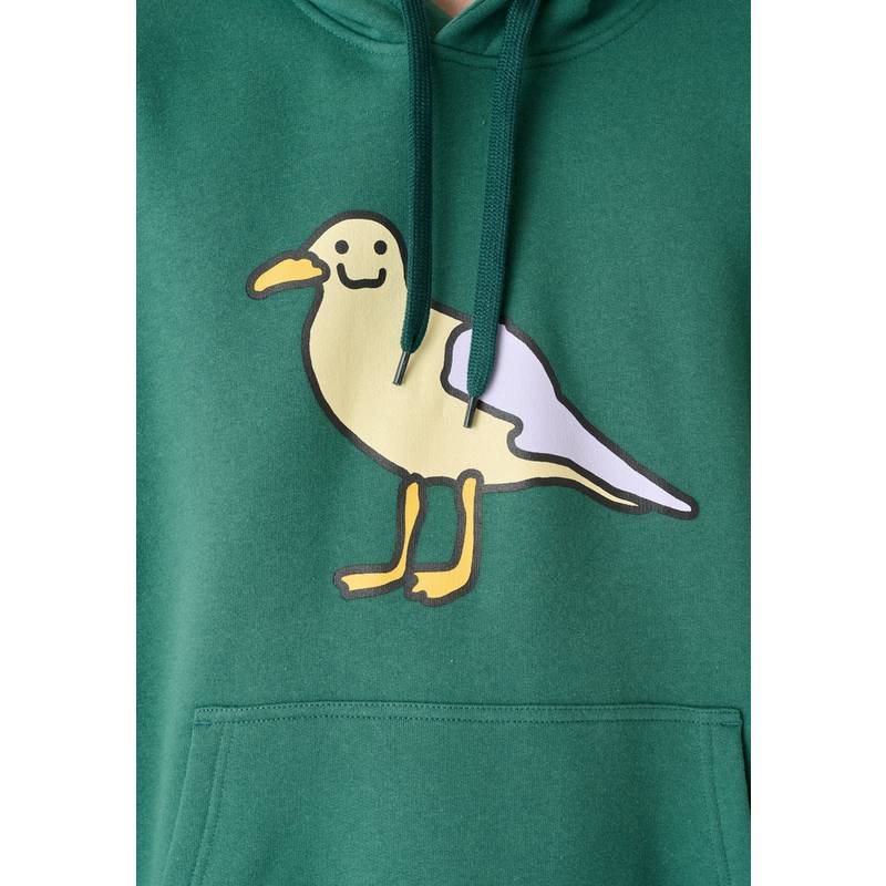 Cleptomanicx Smile Gull Hoodie Herren