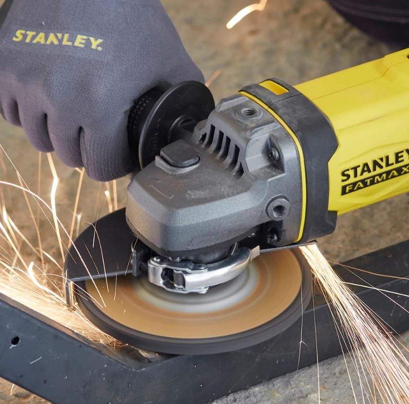 Stanley SFMCG400B FATMAX® V20 kotni brusilnik 125 mm 18 V brez baterij in polnilnika