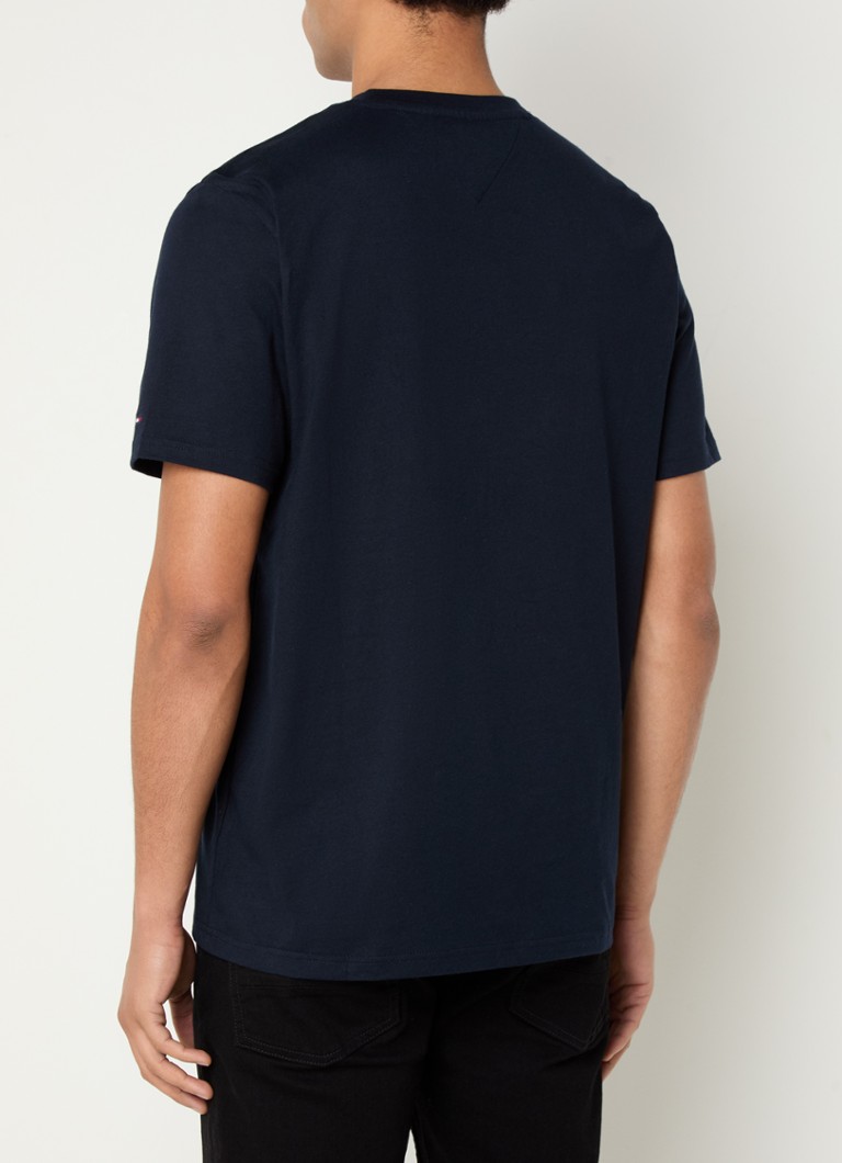 Tricou Tommy Hilfiger cu logo imprimat