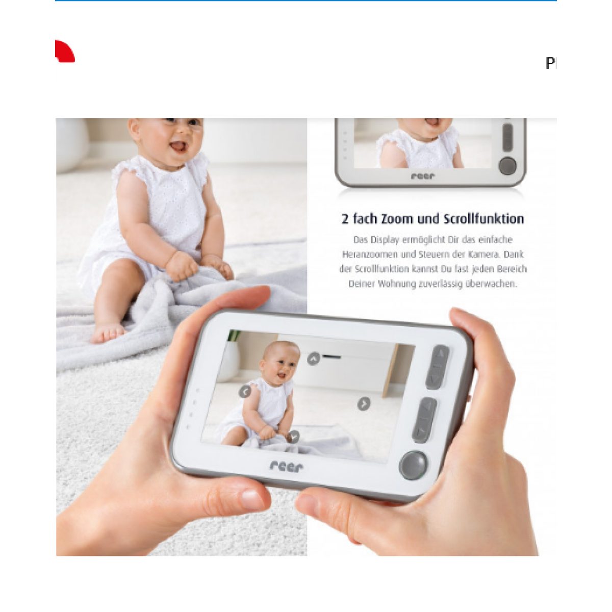 Reer Video-Babyphone BabyCam XL, 1-tlg.