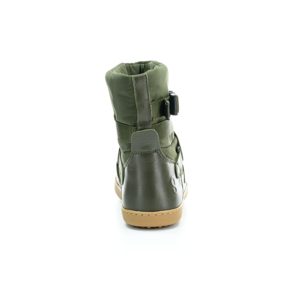 Shapen Frosty Olive grüne Winterbarfußschuhe