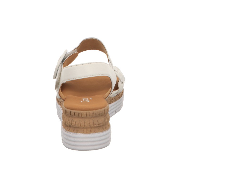 GABOR Klassische Sandalen weiss