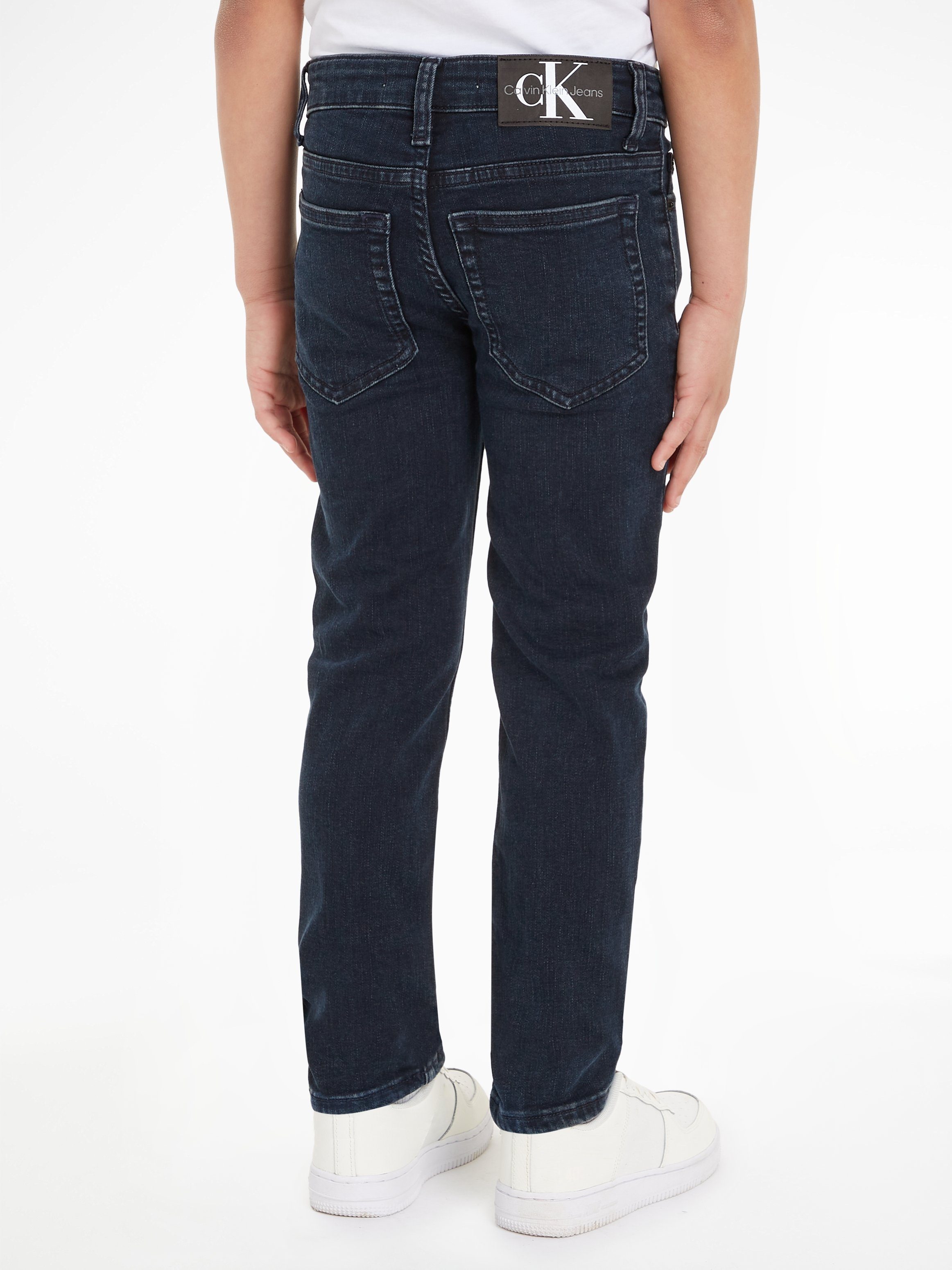 Calvin Klein Jeans Stretch-Jeans SLIM BLUE BLACK