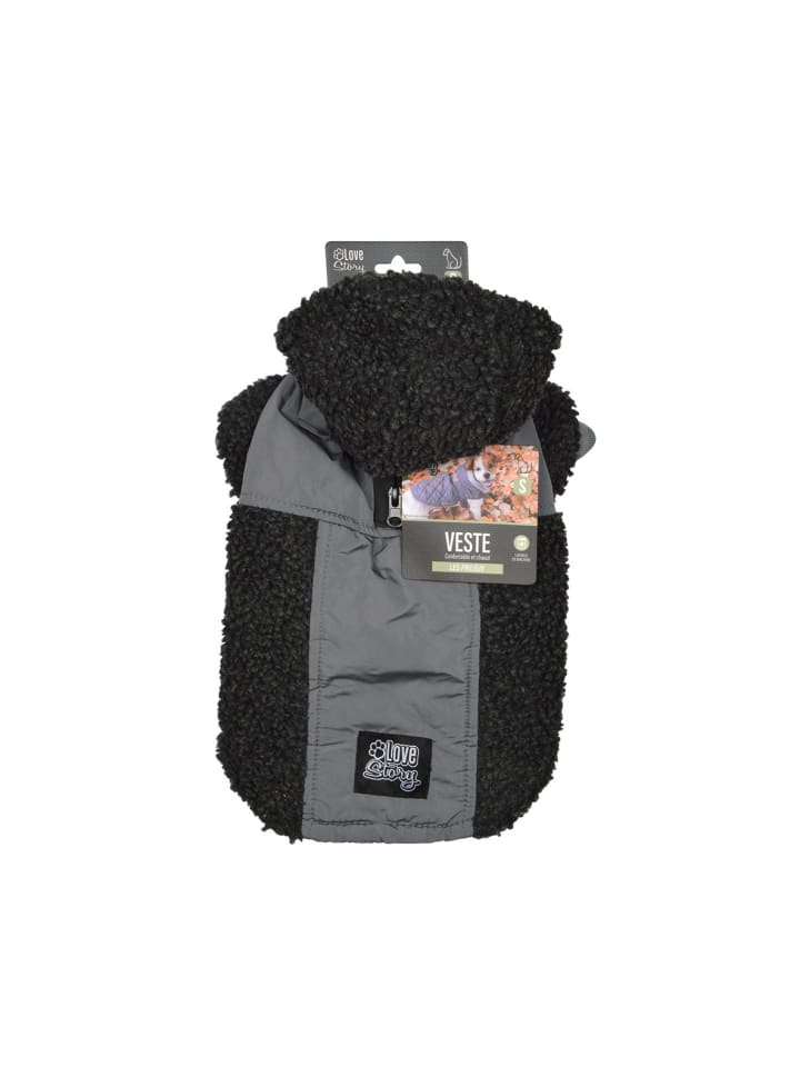 dynamic24 Hunde Mantel Winterjacke Hundemantel  in Grau günstig kaufen