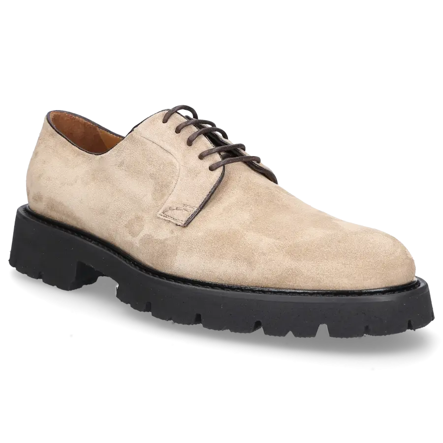 EN AVANT - Schnürschuhe 470-01 Veloursleder - beige