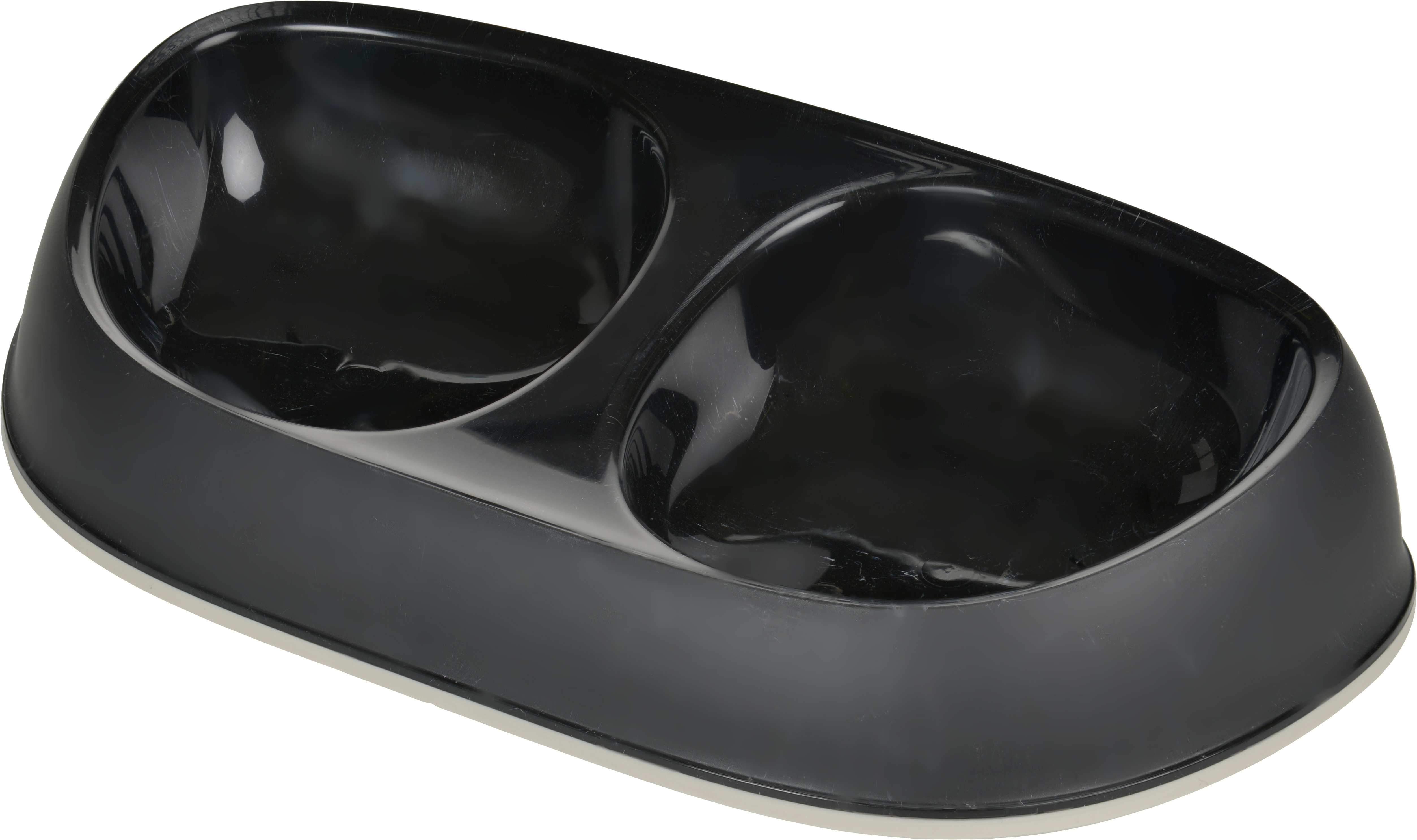 AniOne Futternäpfe AniOne Kunststoffnapf Blacky 2x200 ml
