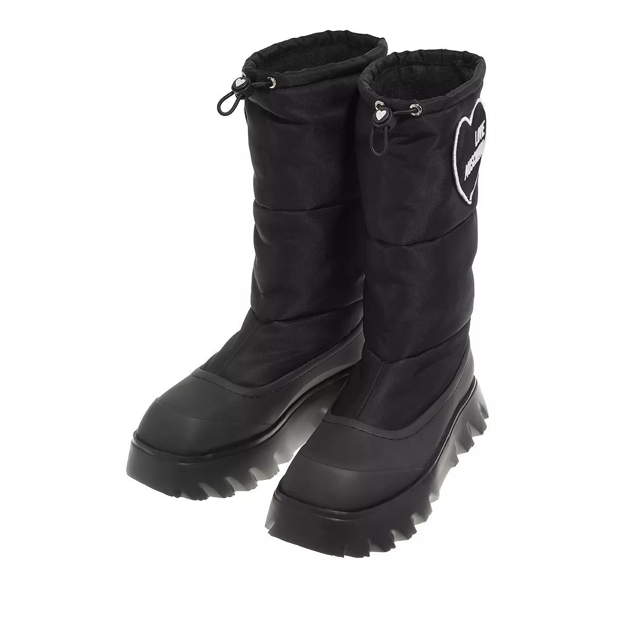 MOSCHINO Stiefeletten schwarz Winterstiefel