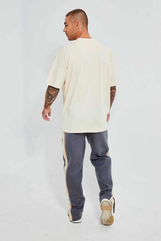 Jogginghose mit geteiltem Saum