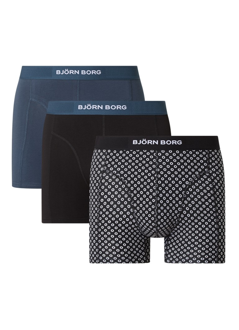 Confezione da 3 boxer in cotone biologico Björn Borg