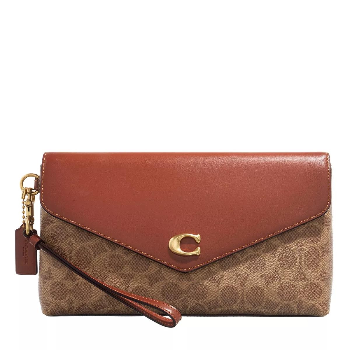 COACH Handtaschen braun Clutch