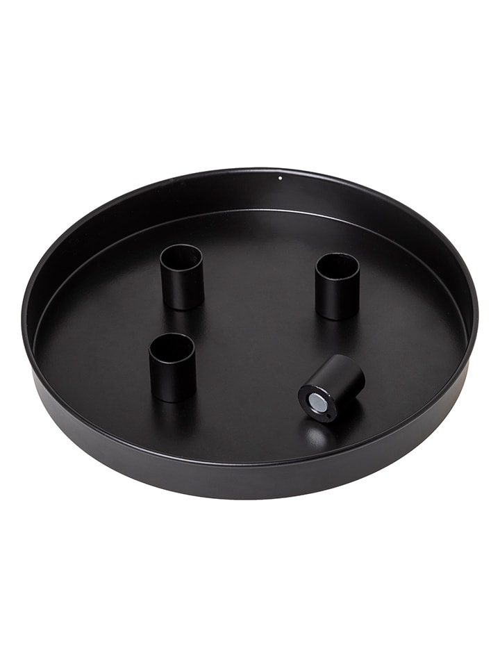 Nordheim Magnetischer Kerzenhalter in Schwarz - Ø 25 cm günstig kaufen onesize