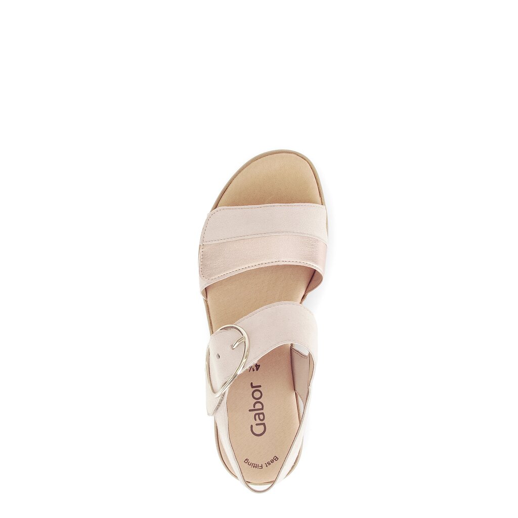 Gabor fashion Plateau Sandale rosa