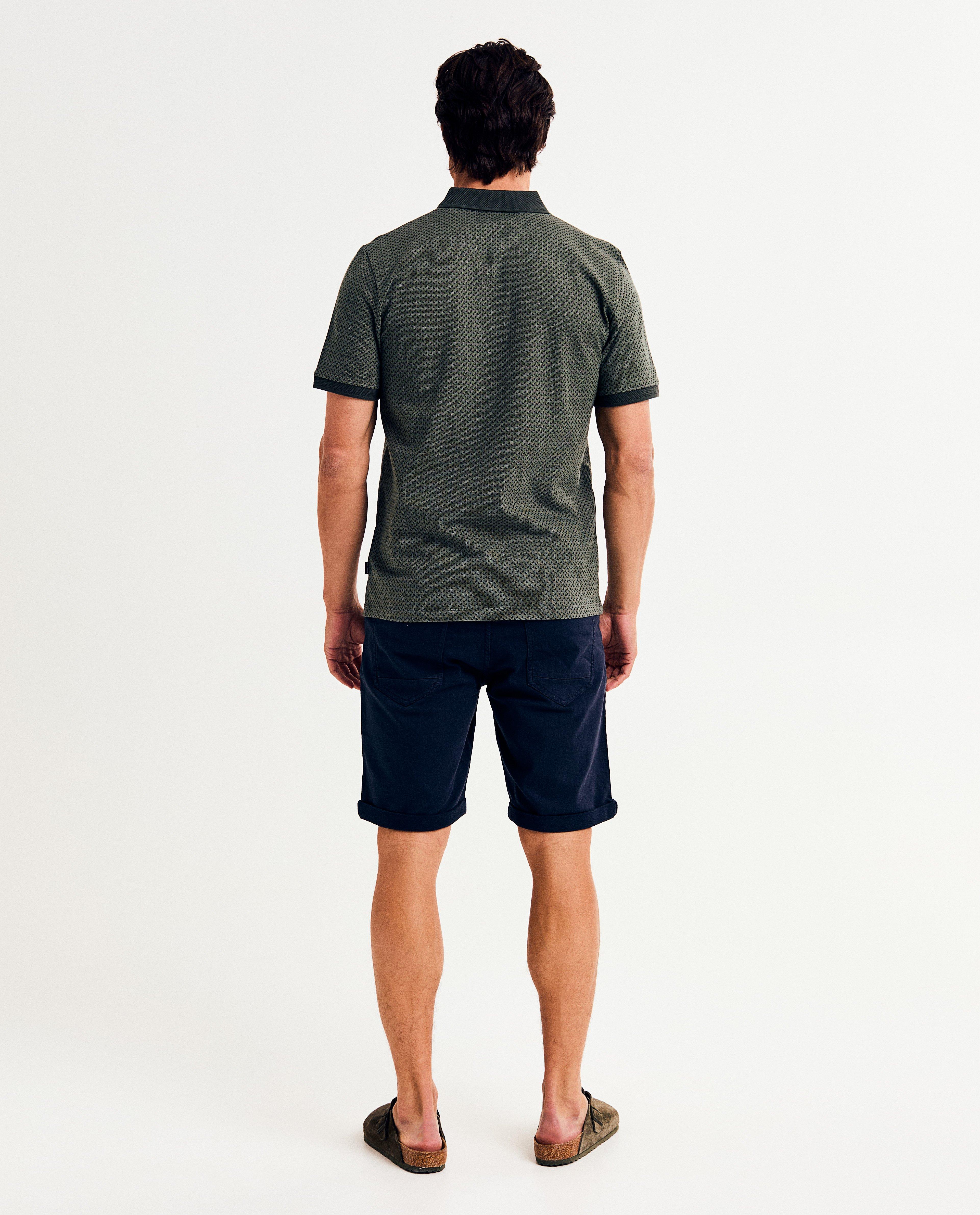 Quarterback Mörkblå shorts, smal passform mörkblå