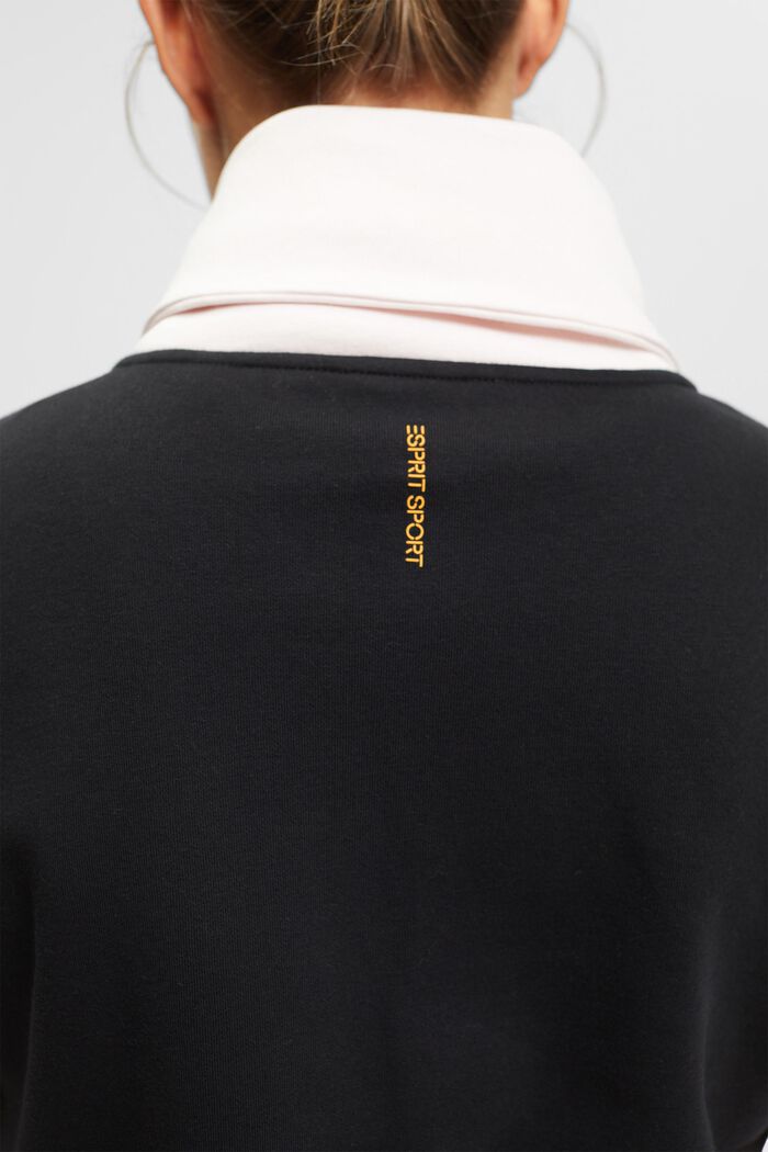 Zipp-Cardigan aus Jersey