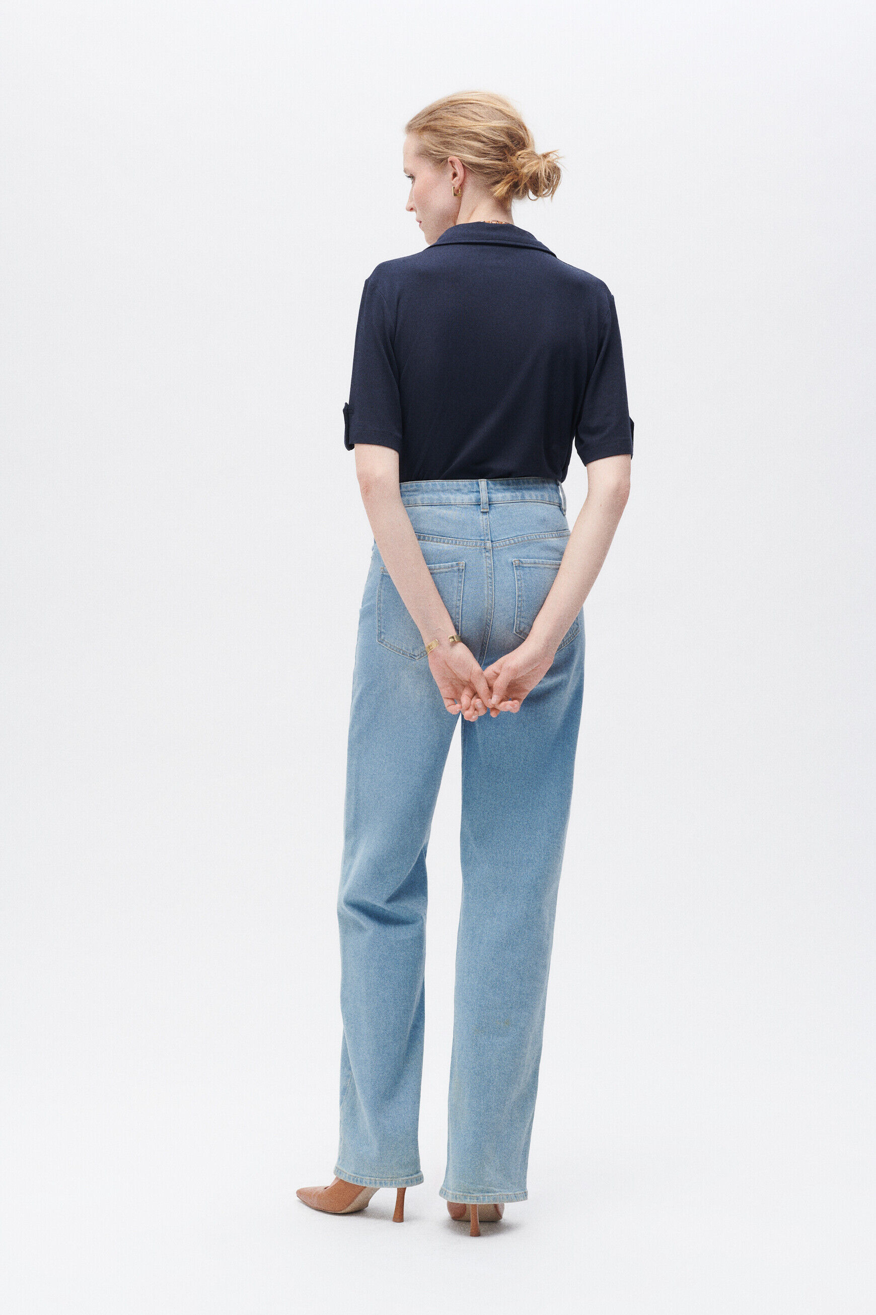 T-shirt testelo bleu marine femme