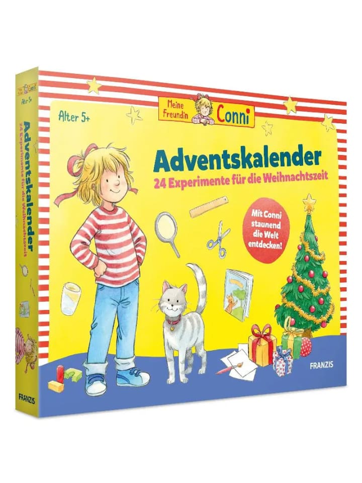 FRANZIS FRANZIS 67207 - Meine Freundin Conni Adventskalender, 24 Experimente für die... günstig kaufen onesize