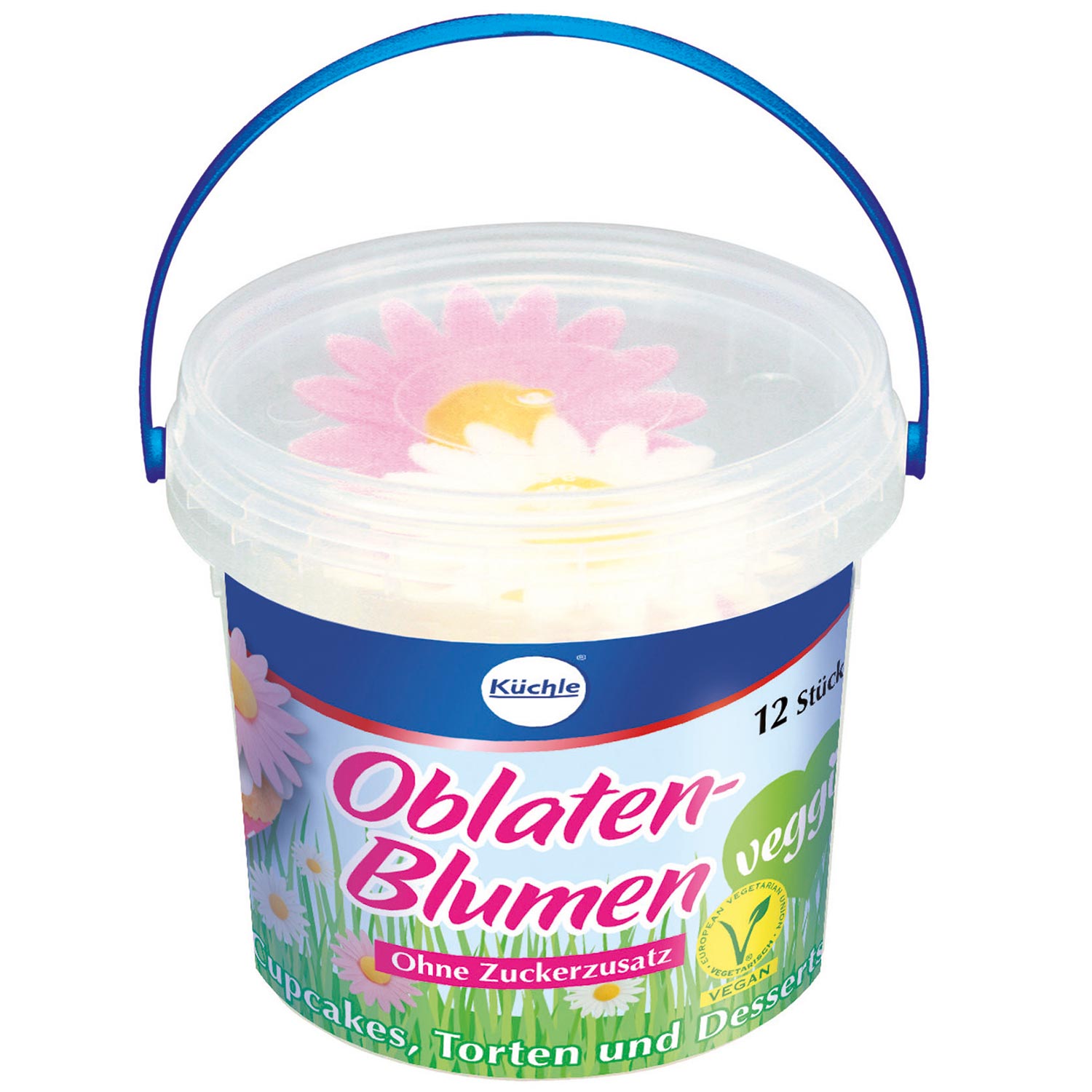 Küchle Oblaten-Blumen 12er
