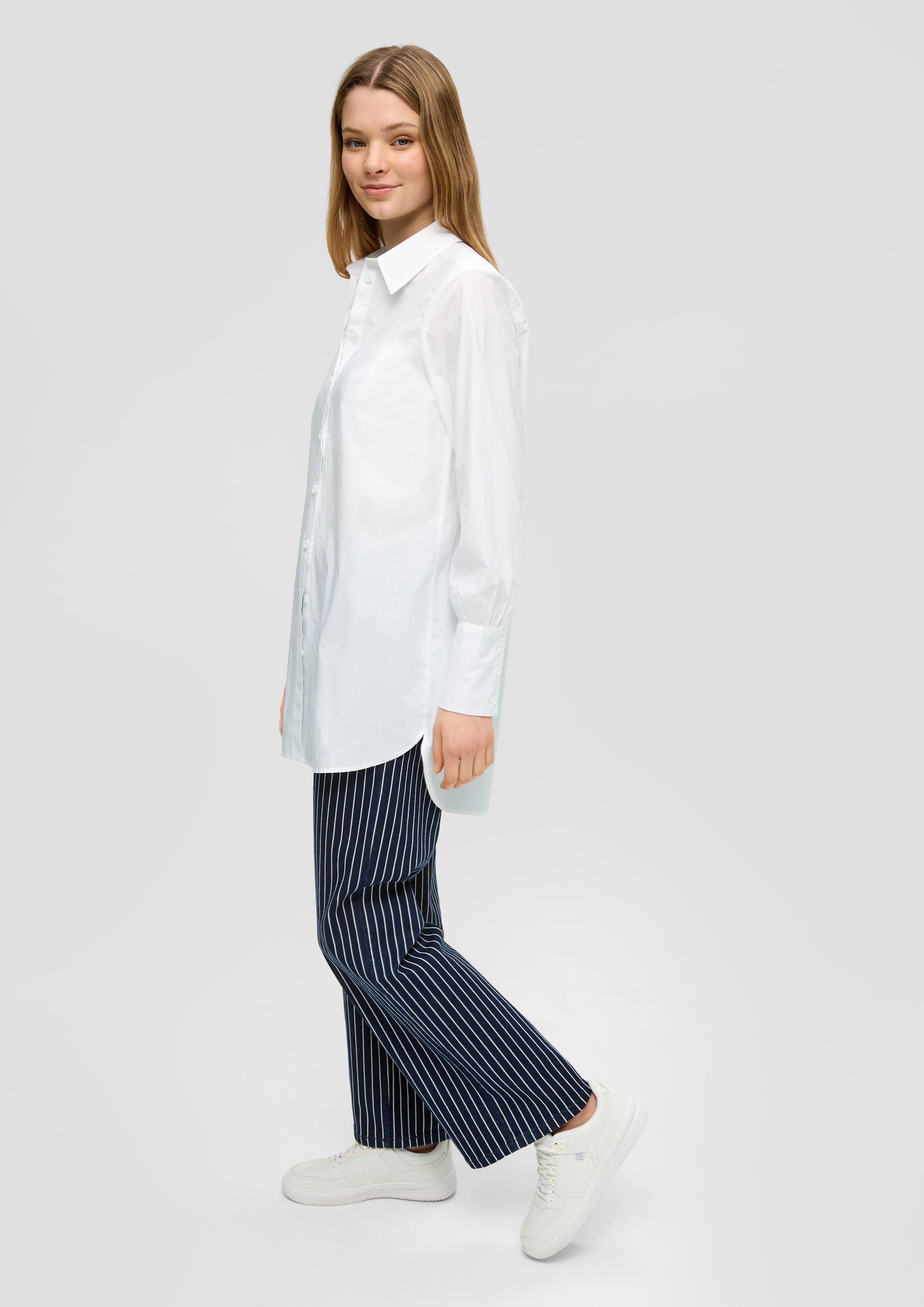 Longbluse aus Baumwolle  2140614-0100