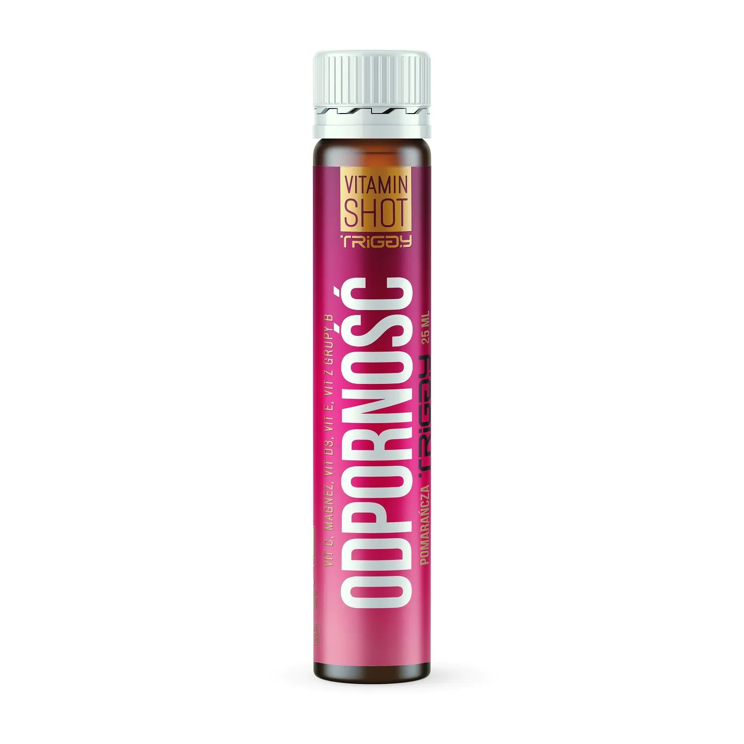 Triggy Vitamin Shot Immunity Υγρό σε Αμπούλα με Γεύση Πορτοκάλι 25 ml