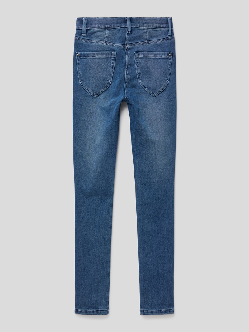 Slim Fit Jeans mit Stretch-Anteil in blau