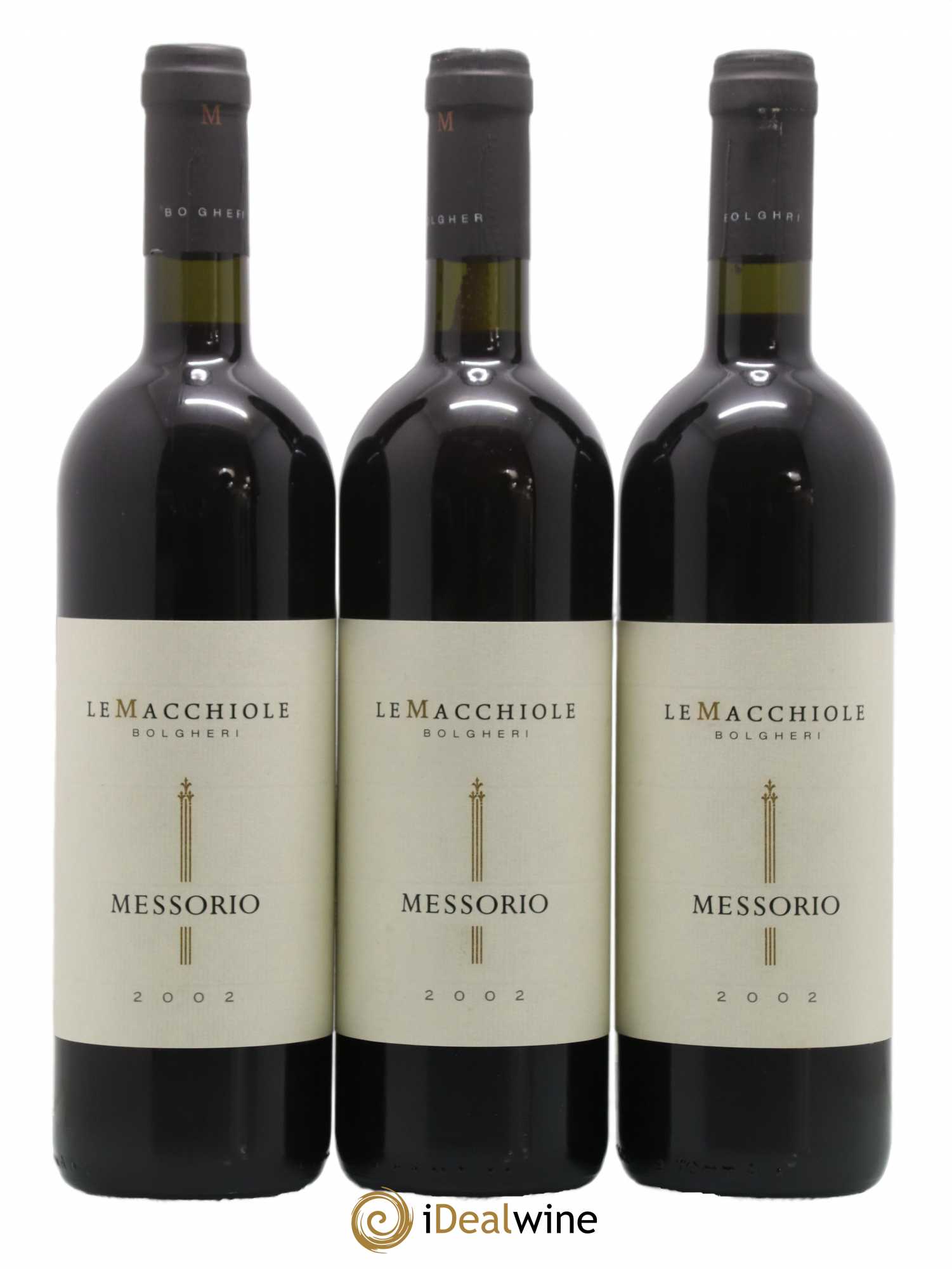 Toscana IGT Le Macchiole Messorio  2002 - Lot de 6 Bouteilles