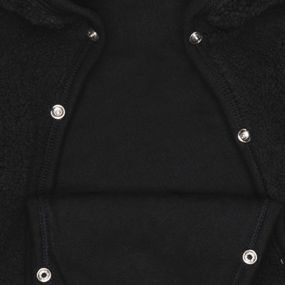 Einteiler Fleece, dunkelblau für Mädchen