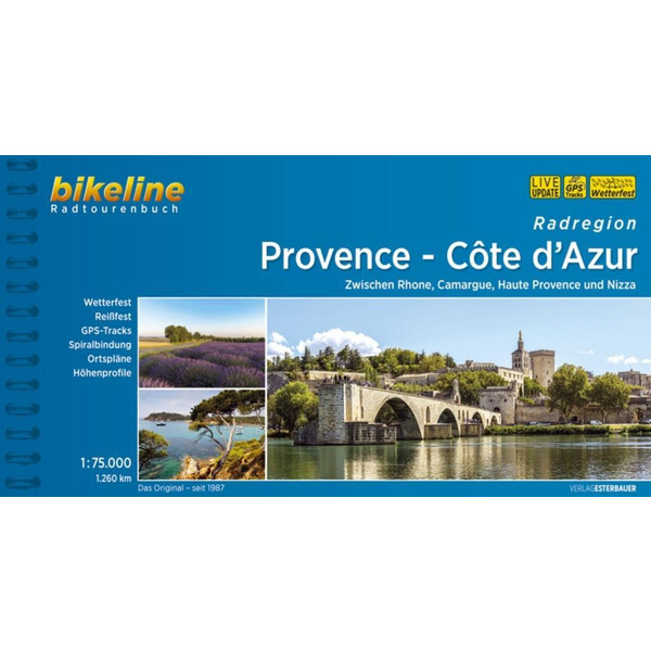 Radregion Provence - Côte d'Azur - Radwanderführer
