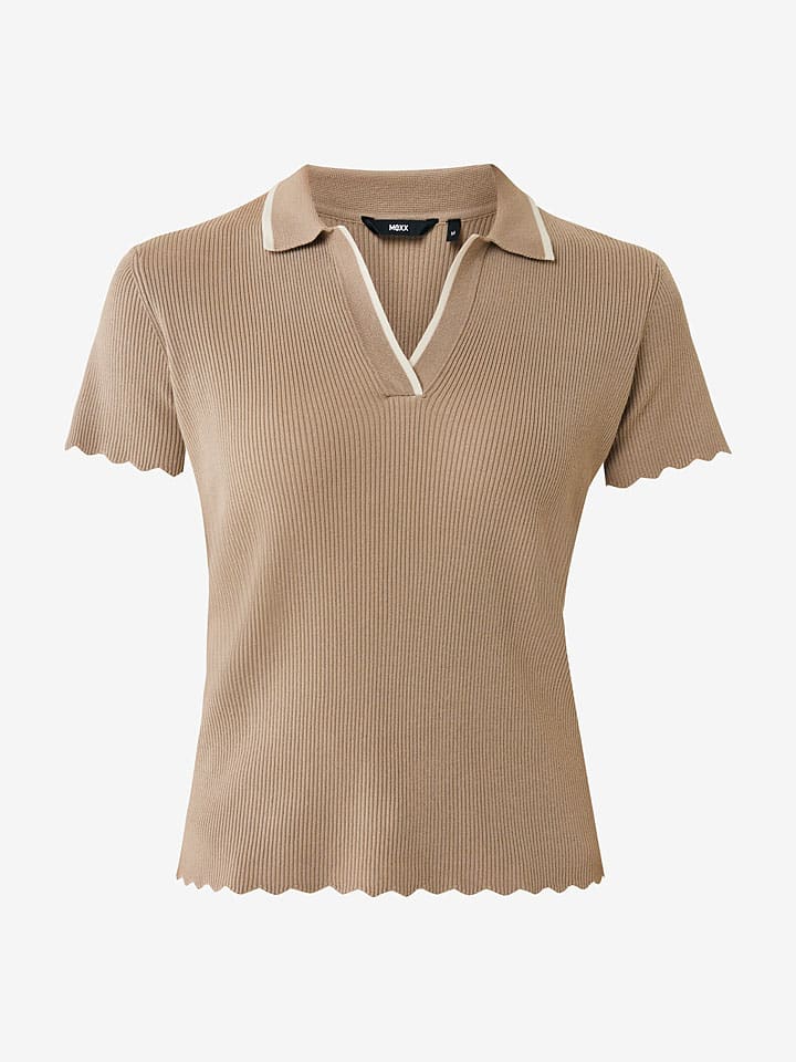 Mexx Poloshirt in Camel günstig kaufen