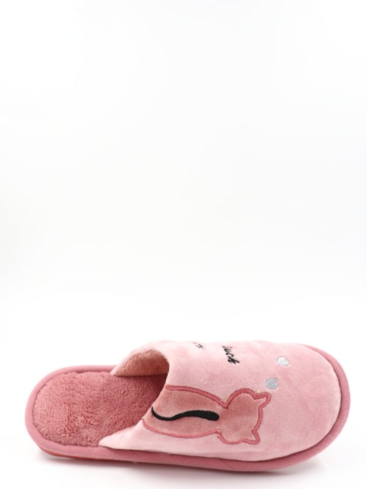 Confly Hausschuhe in Pink günstig kaufen