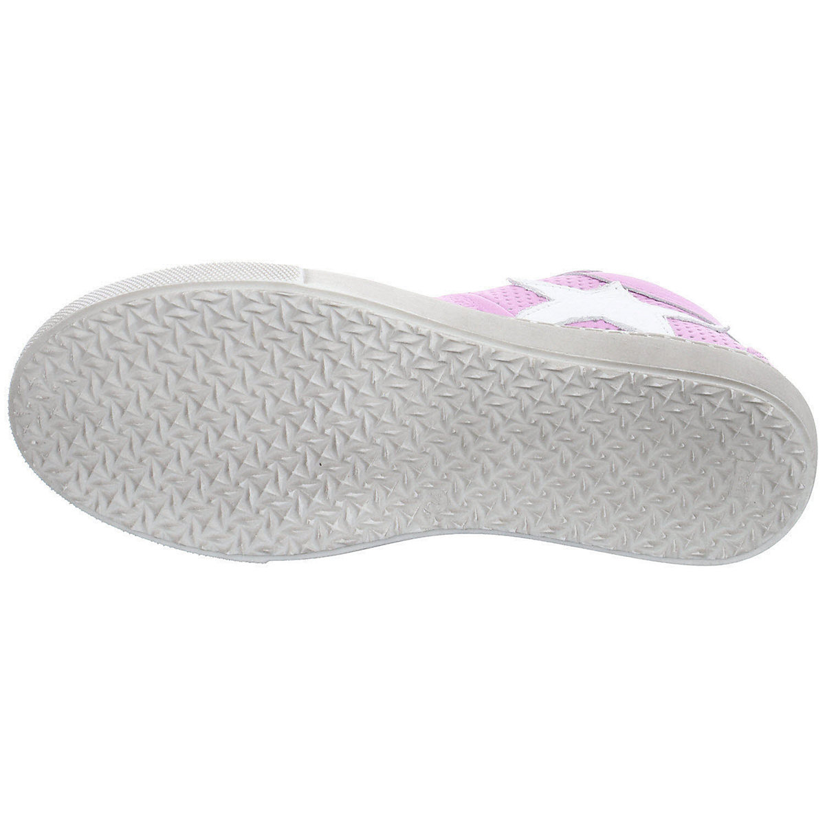 Mädchen Stiefel Schuhe Berno Sneaker Kinderschuhe Aufnäher Glattleder gemustert Halbschuhe